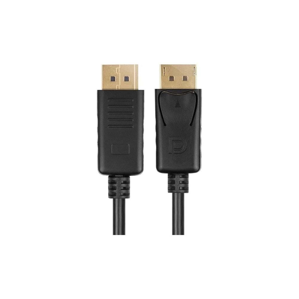 UNITEK DisplayPort 1.2 Kablosu 3 Metre – 4K@60Hz – Y-C609BK