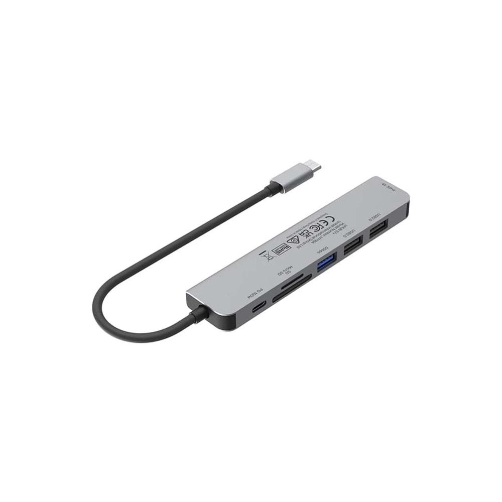UNITEK USB-C 7in1 Universal Docking Station – H1118A