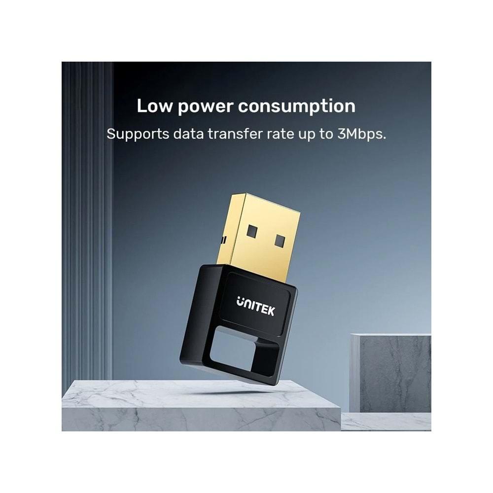 UNITEK Bluetooth 5.3 Mini USB Adaptör – B105B