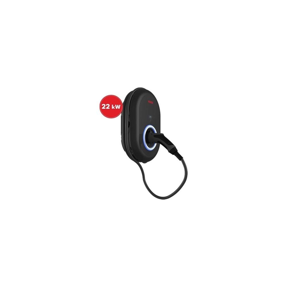 Vestel EVC04 22 kW Kablolu Elektrikli Araç Şarj İstasyonu