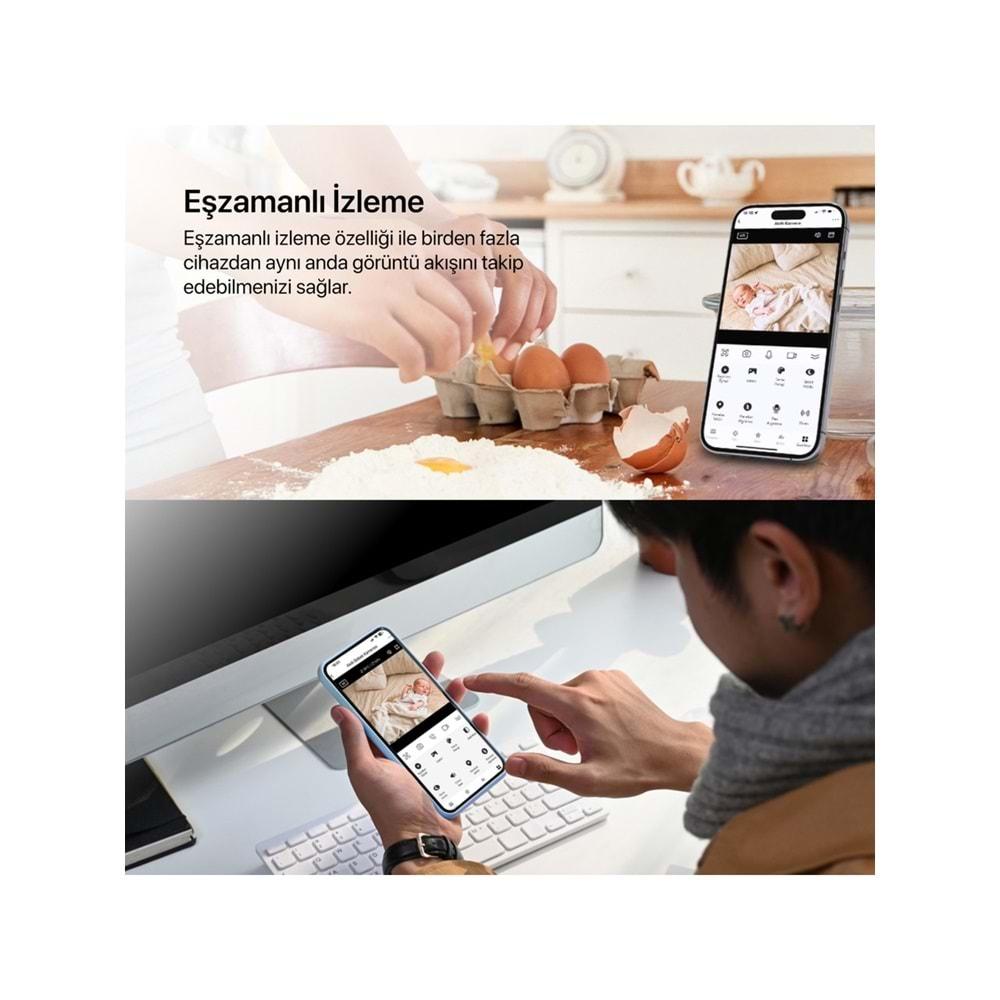 Xenon X7266 3MP Full HD Wi-Fi Gece Görüşlü Güvenlik Kamerası