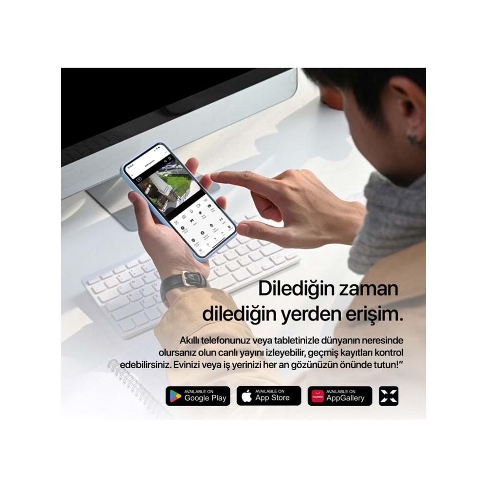 Xenon X7266 3MP Full HD Wi-Fi Gece Görüşlü Güvenlik Kamerası