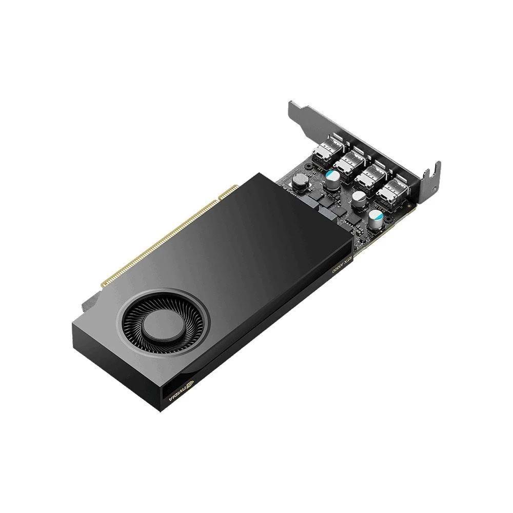 PNY NVIDIA RTX A1000 8GB GDDR6 128-Bit Pasif Soğutmalı AI ve Yapay Zeka Ekran Kartı – 4x DisplayPort (VCNRTXA1000-SB)