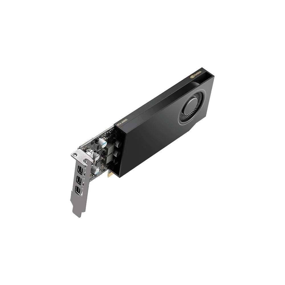 PNY NVIDIA RTX A1000 8GB GDDR6 128-Bit Pasif Soğutmalı AI ve Yapay Zeka Ekran Kartı – 4x DisplayPort (VCNRTXA1000-SB)