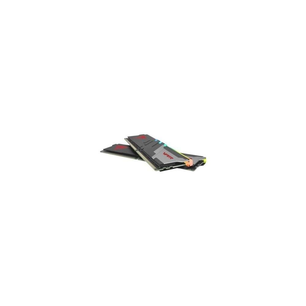 Patriot Viper Venom RGB 32GB (2x16GB) DDR5 6400MHz CL32 Gaming Ram (Bellek) (PVVR532G640C32K)