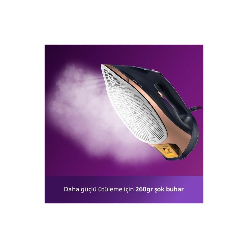Philips Azur 7500 Serisi DST7510/80 Buharlı Ütü 3200W - Turbo Buhar Özellikli