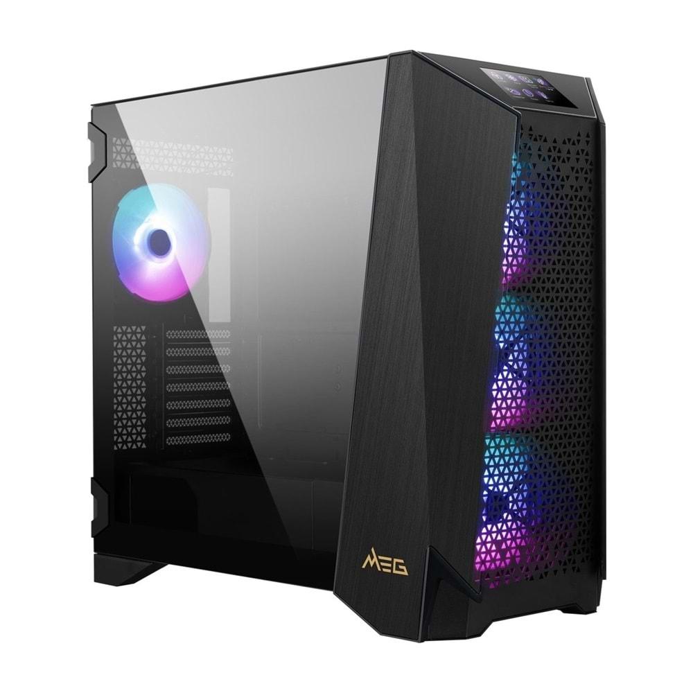 MSI MEG PROSPECT 700R E-ATX Premium Gaming Kasa (ARGB, Cam Panel, USB-C)