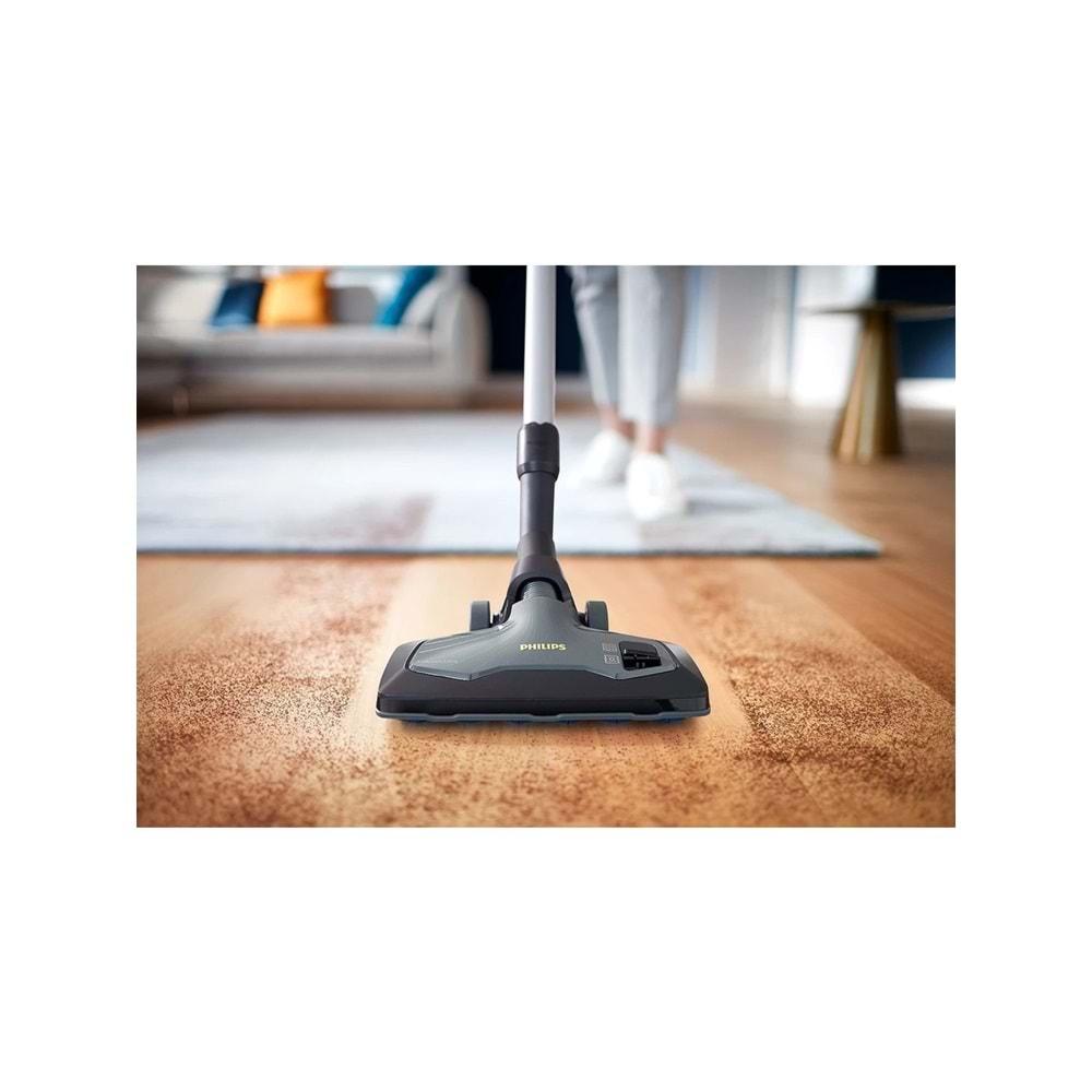Philips Marathon Ultimate XB9155/07 Toz Torbasız Elektrikli Süpürge 650W - Mavi