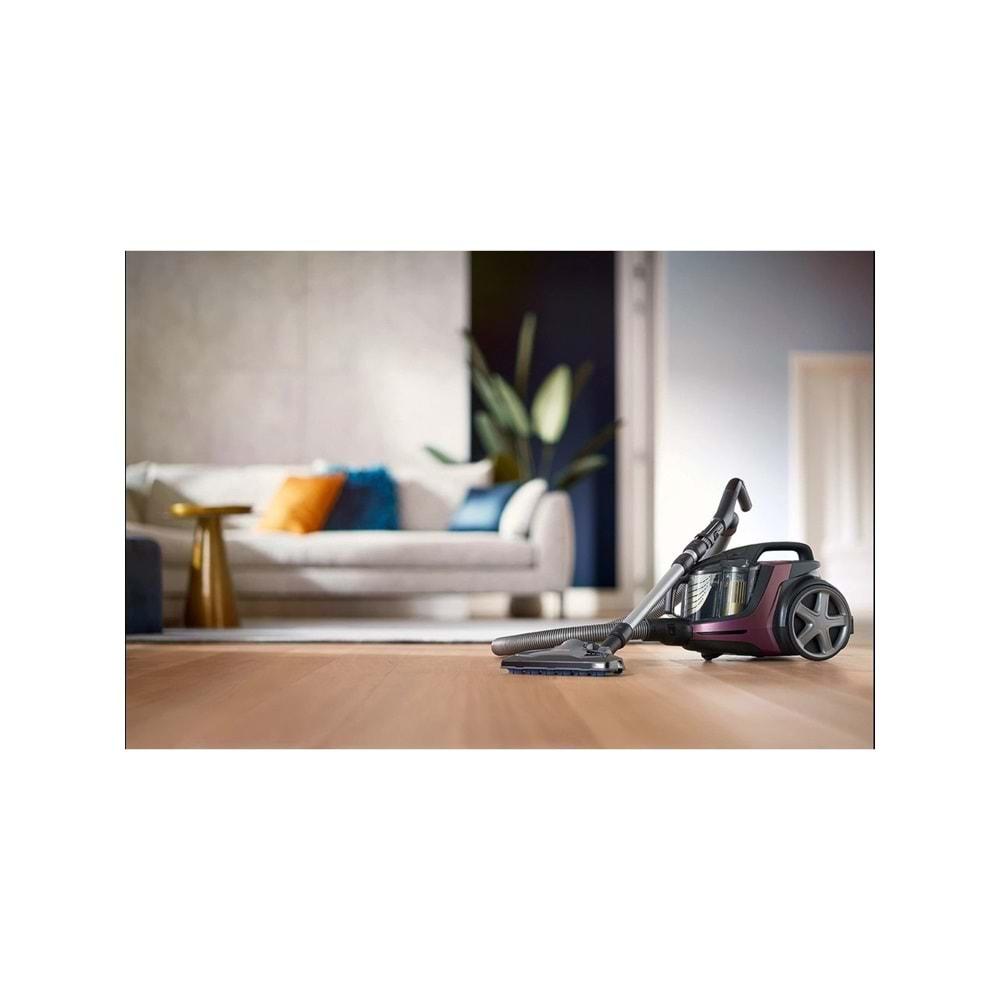 Philips Marathon Ultimate XB9155/07 Toz Torbasız Elektrikli Süpürge 650W - Mavi