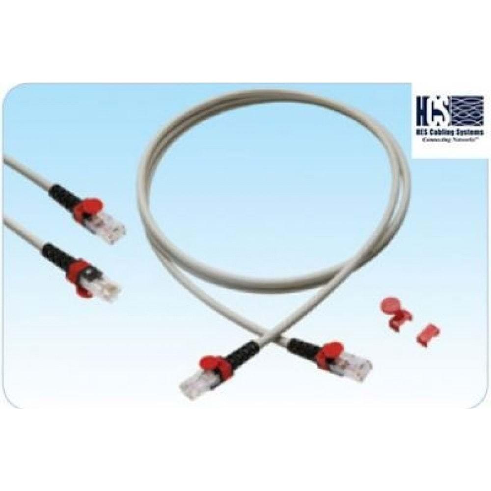 HCS Patch Kablo Cat6 UTP Gri LS0H (10m)
