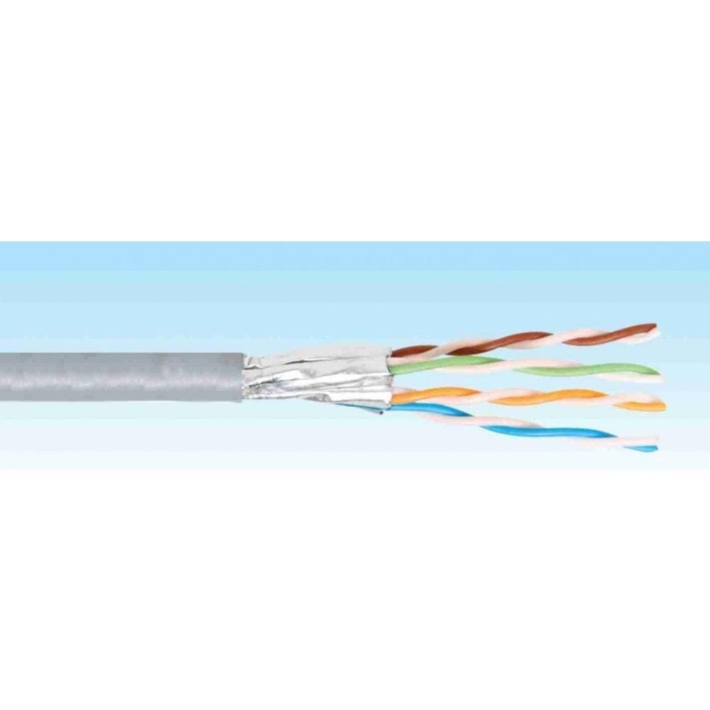 HCS Cat6A Gri U/MRTP Makara Kablo LSOH (500m)