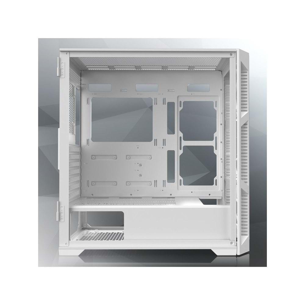 Raijintek Ponos Ultra MS4 TG ARGB Fan Type-C Beyaz