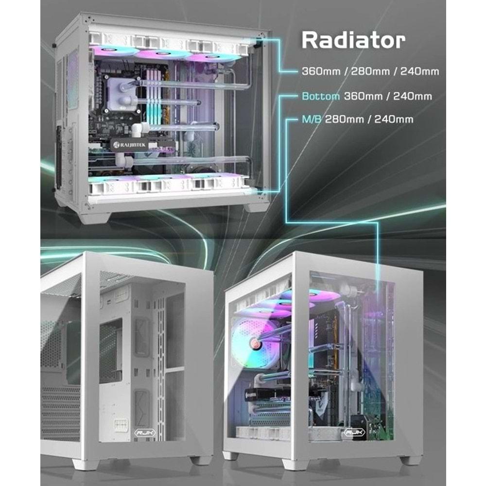 Raijintek Paean C7 TG 4xARGB Fan Type-C