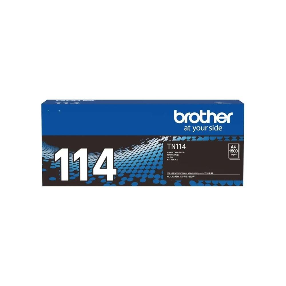 Brother TN114 Siyah Toner 1.500 Sayfa