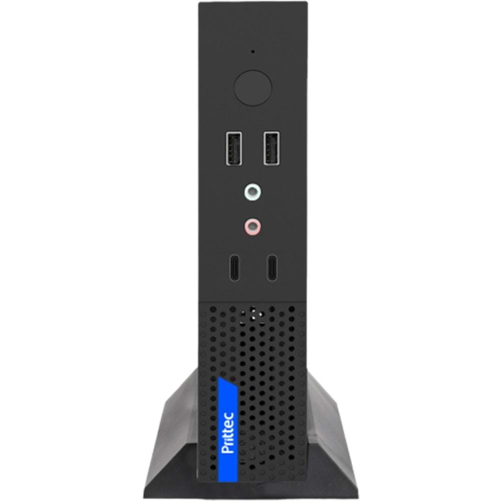 PRITTEC Q7-TH610L BAREBONE FreeDos MINI PC/ (SSD-RAM-CPU YOK)