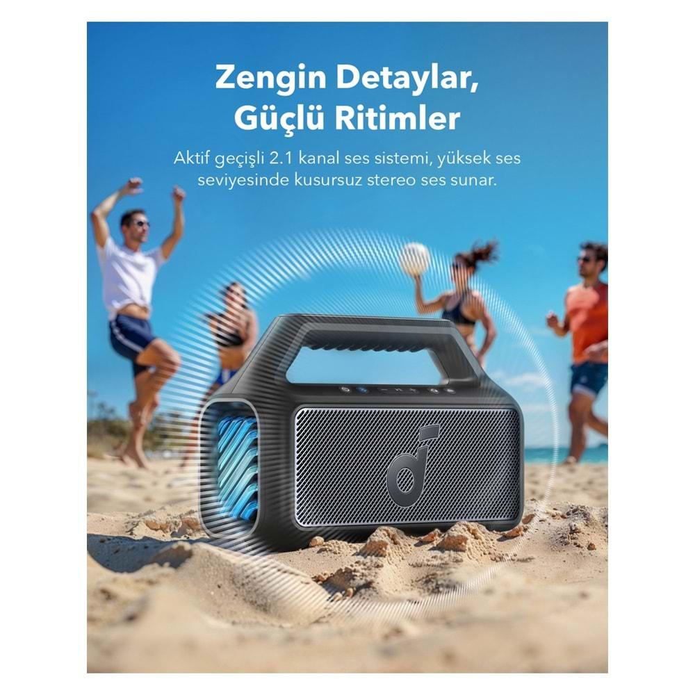 Anker Soundcore Boom 2 - IPX7 Bluetooth Hoparlör