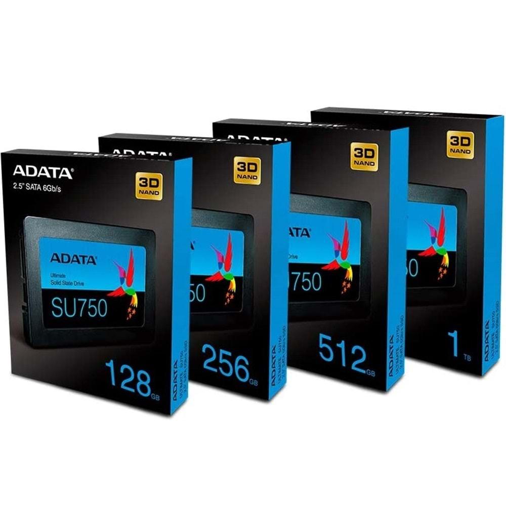 Adata 512GB SU750 SATA 3.0 550-520MB/s 2.5