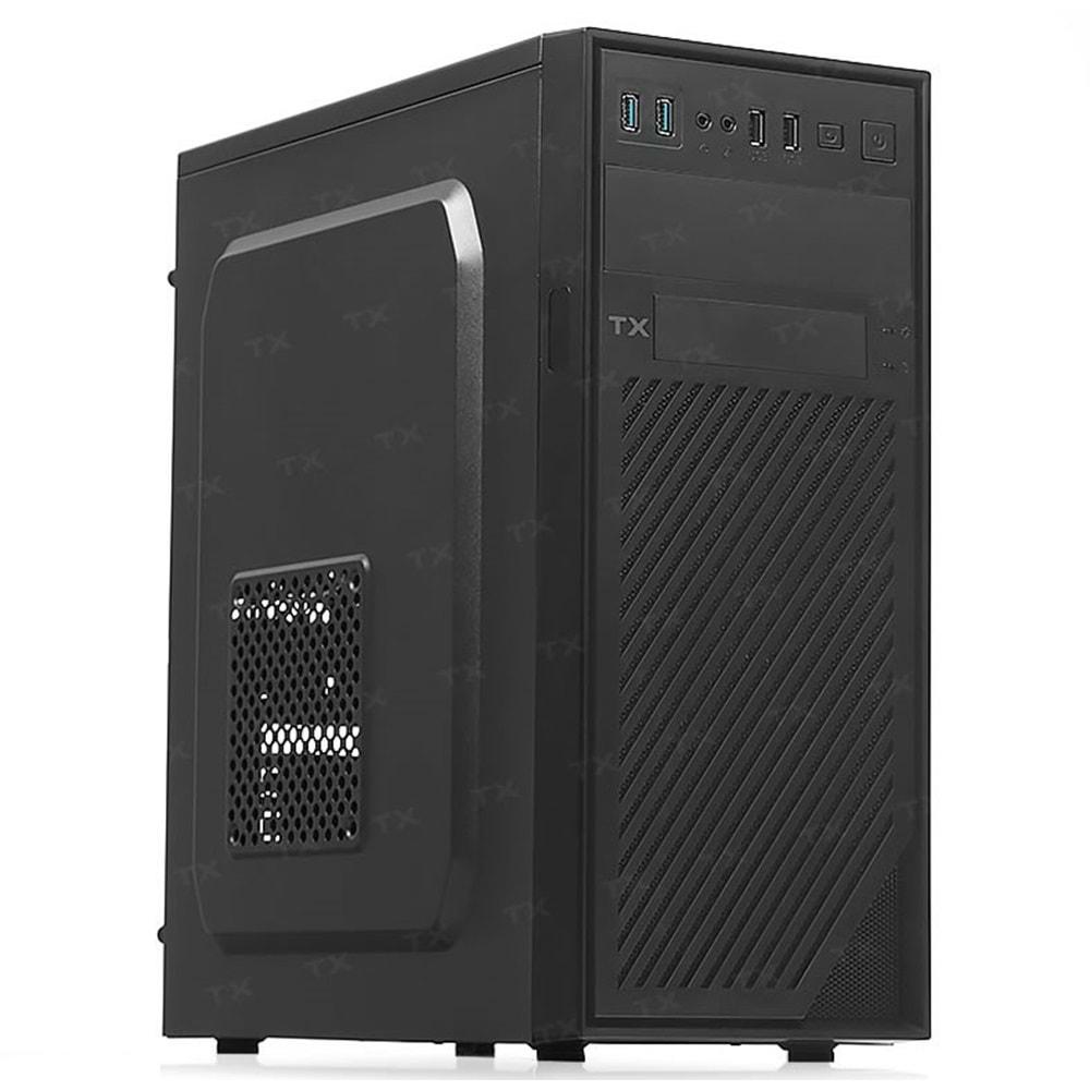 TX K9 250W 2x USB3.0, 1x 8cm Dahili Egzoz Fanlı ATX Kasası TXCHK9P250