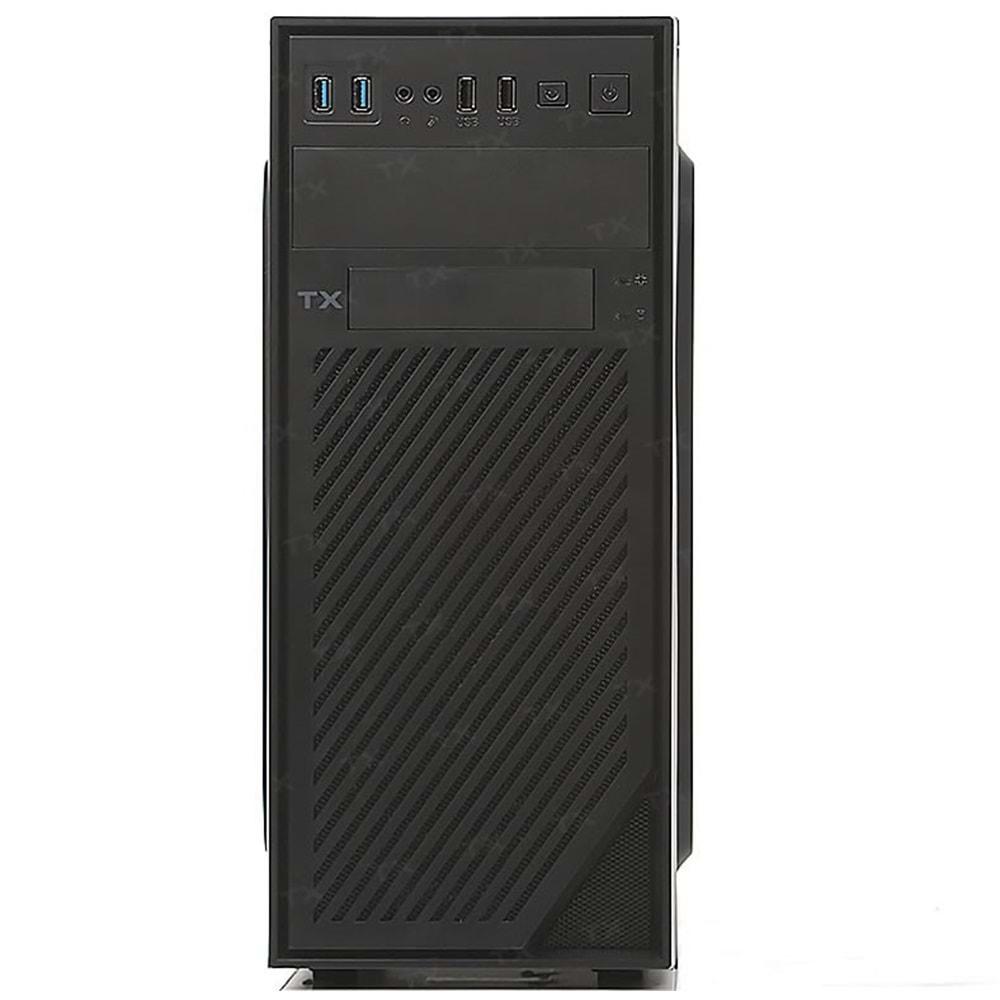 TX K9 250W 2x USB3.0, 1x 8cm Dahili Egzoz Fanlı ATX Kasası TXCHK9P250