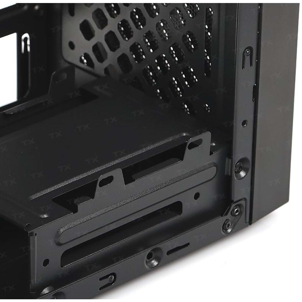 TX K9 250W 2x USB3.0, 1x 8cm Dahili Egzoz Fanlı ATX Kasası TXCHK9P250