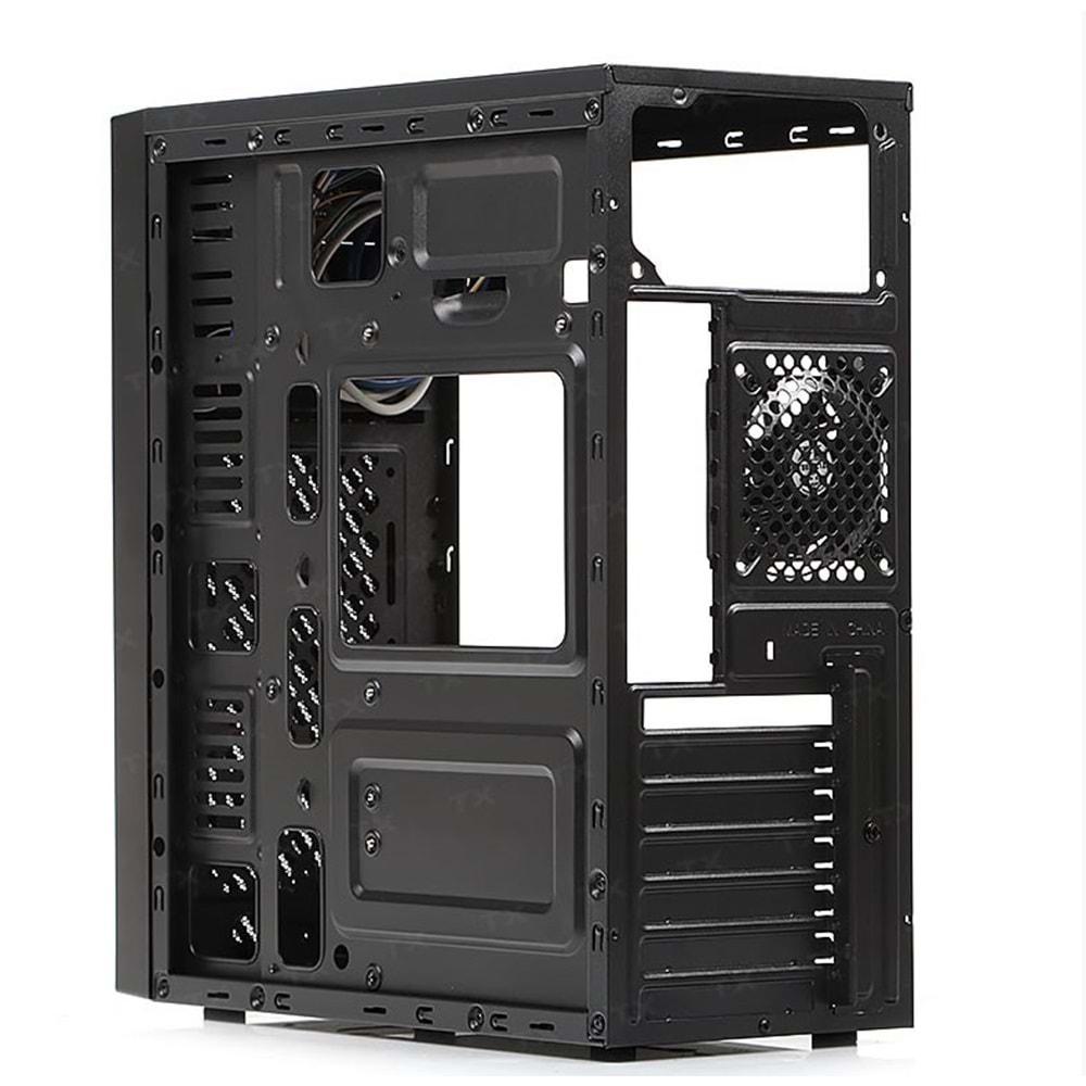 TX K9 250W 2x USB3.0, 1x 8cm Dahili Egzoz Fanlı ATX Kasası TXCHK9P250