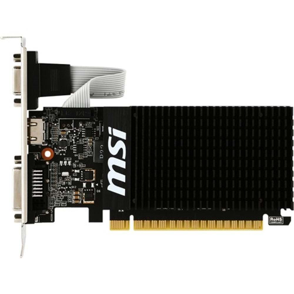 Msi GT 710 2GD3H LP GT710 2GB DDR3 64B VGA/DVI/HDMI Ekran Kartı