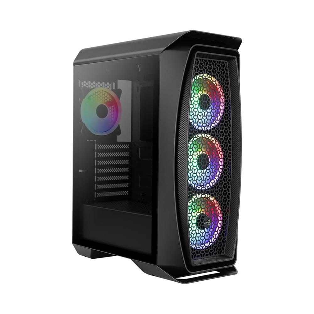 Aerocool Aero One Duo 3 x ARGB 12cm ARGB Fan ATX Kasa AE-AERO1D