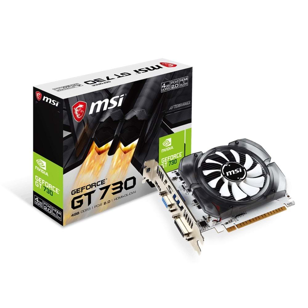 Msi GeForce N730-4GD3V2 4GB 128Bit DDR3 HDMI/DVI/VGA PCI 2.0 Ekran Kartı