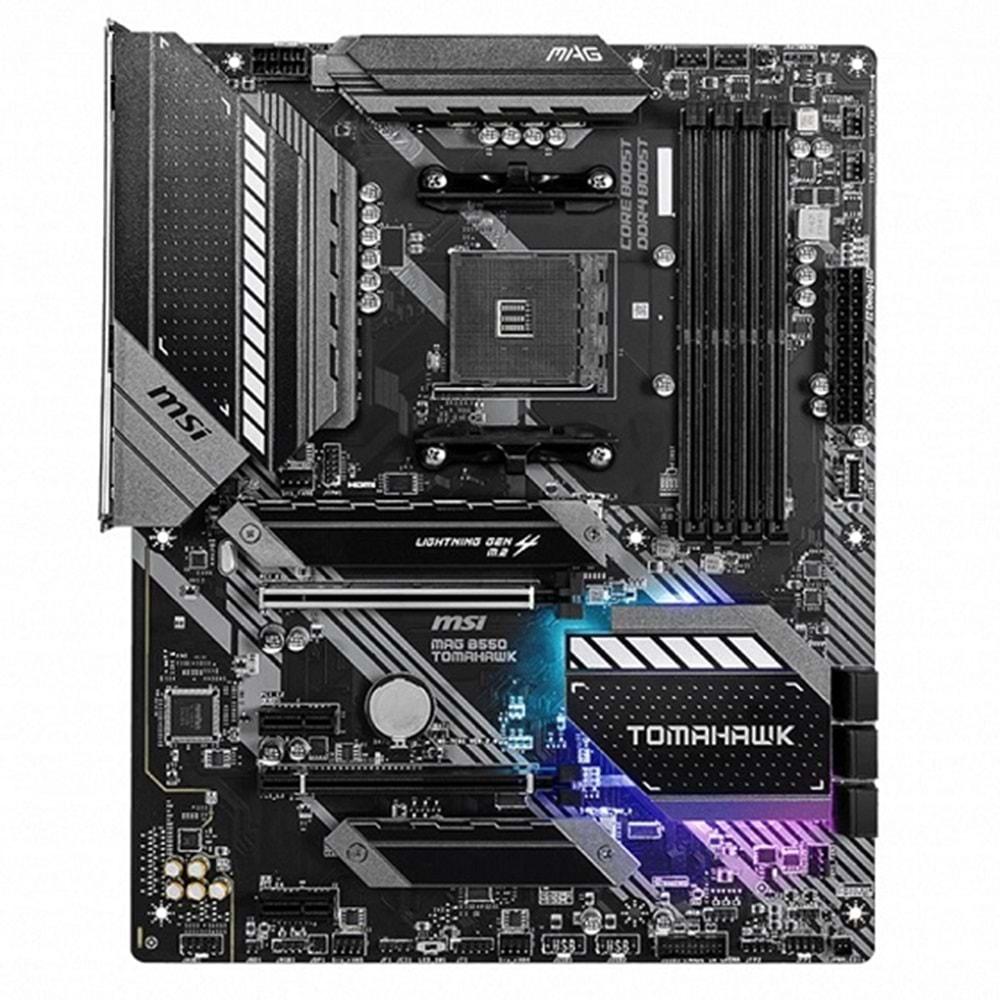 Msi mag B550 tomahawk B550 DDR4 DP HDMI PCI4.0 AM4 Anakart