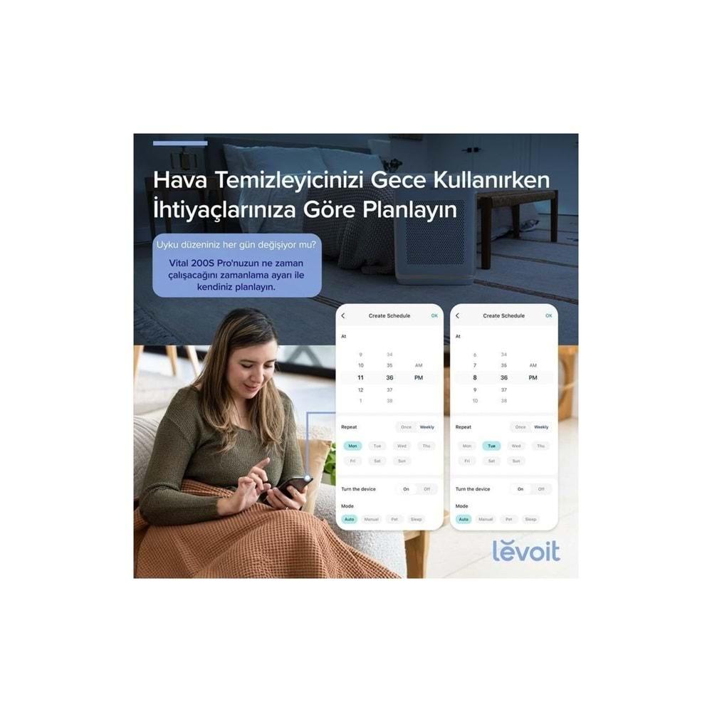 Levoit Core 200S Smart Hava Temizleyici