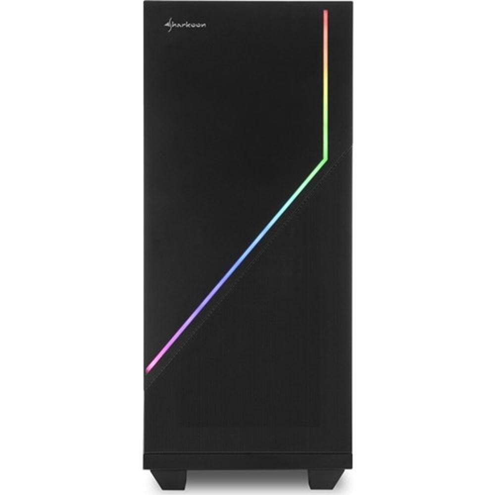 Sharkoon Belirgin Şık ve Kaliteli Midi Tower Kasa FLOW-RGB