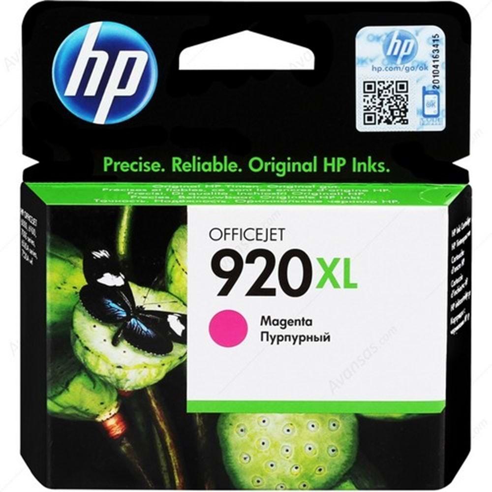 HP Renkli Kartuş 920XL CD973A Kırmızı