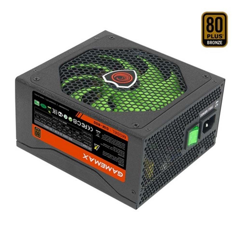 Frisby Gamemax 800W 80 Bronze 14cm Fan Power Supply GM-800