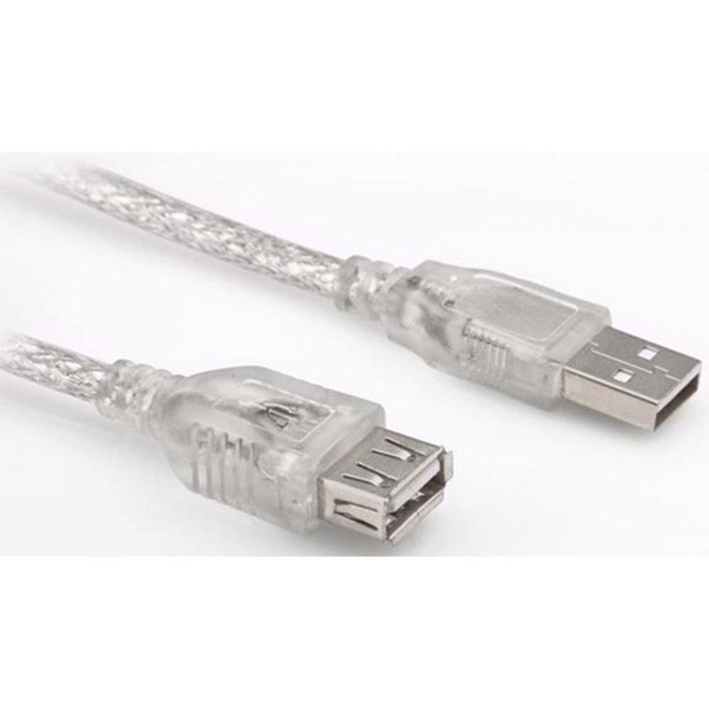 S-Link SL-AF2007 Usb2.0 7m Şeffaf Uzatma Kablo