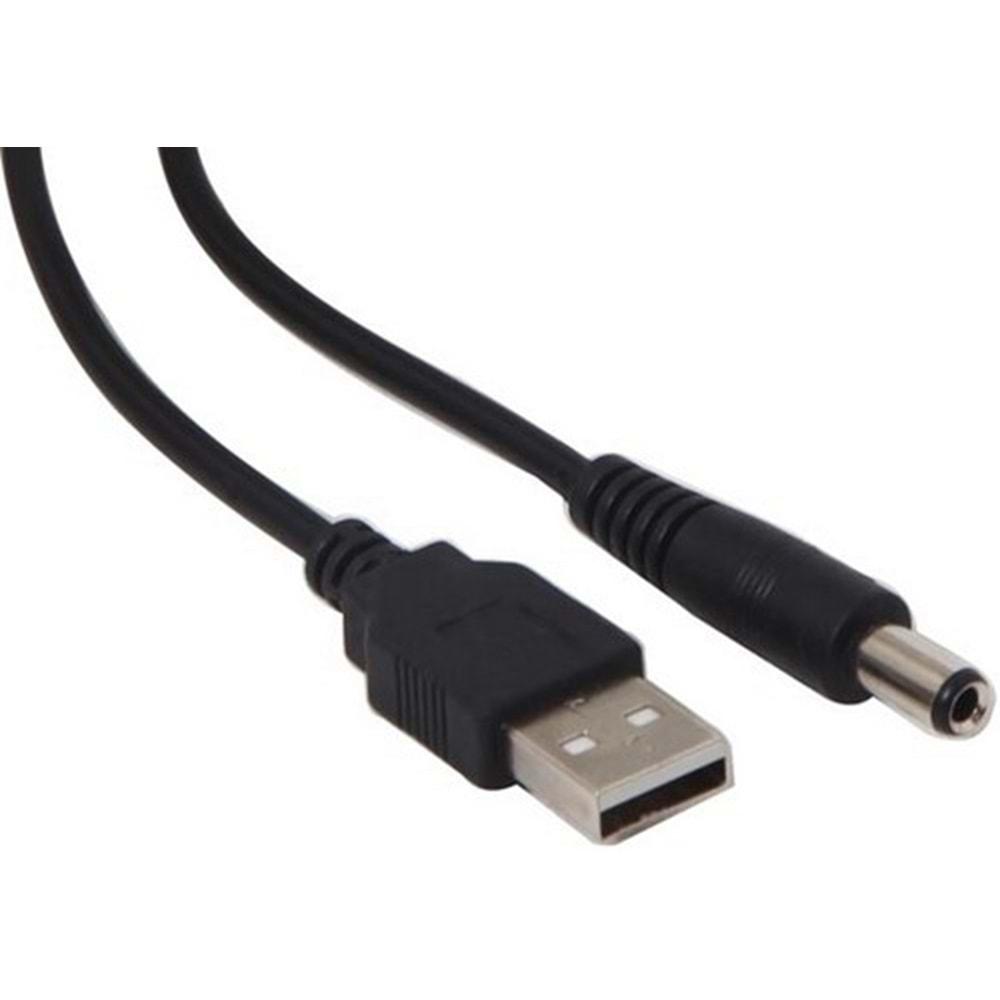 S-Link SL-DCM7 Usb M to 5.5*2. DC 1m Çevirici Kablo