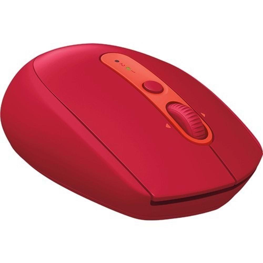 Logitech M590 Kablosuz Mouse Usb Kırmızı 910-005199