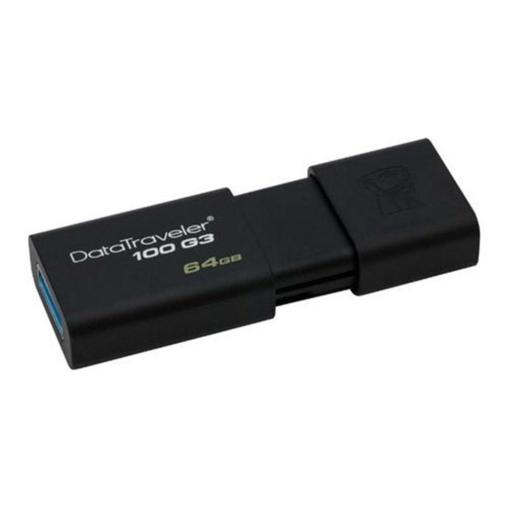 Kingston DT100G3 64GB DataTraveler100 Flash Disk