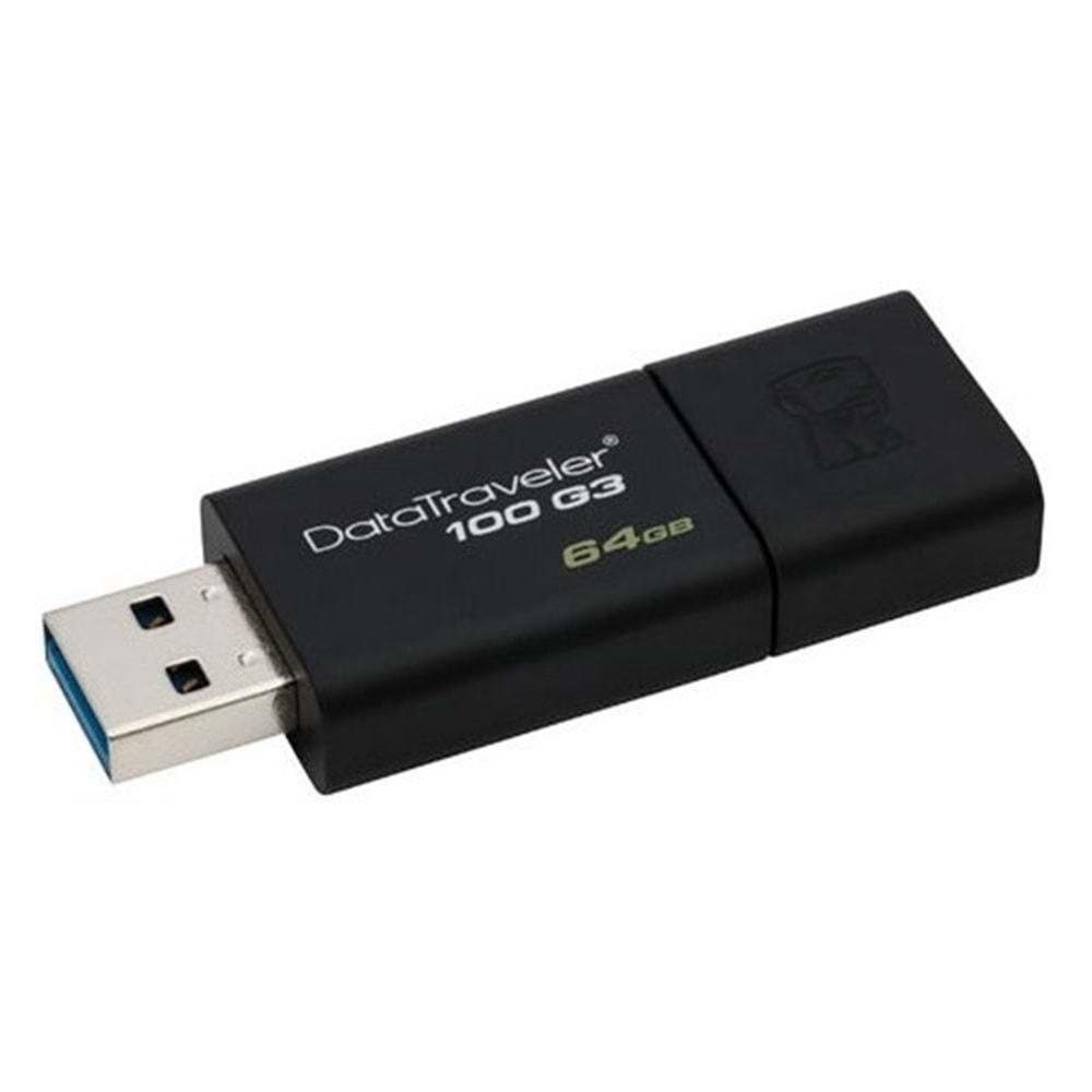 Kingston DT100G3 64GB DataTraveler100 Flash Disk