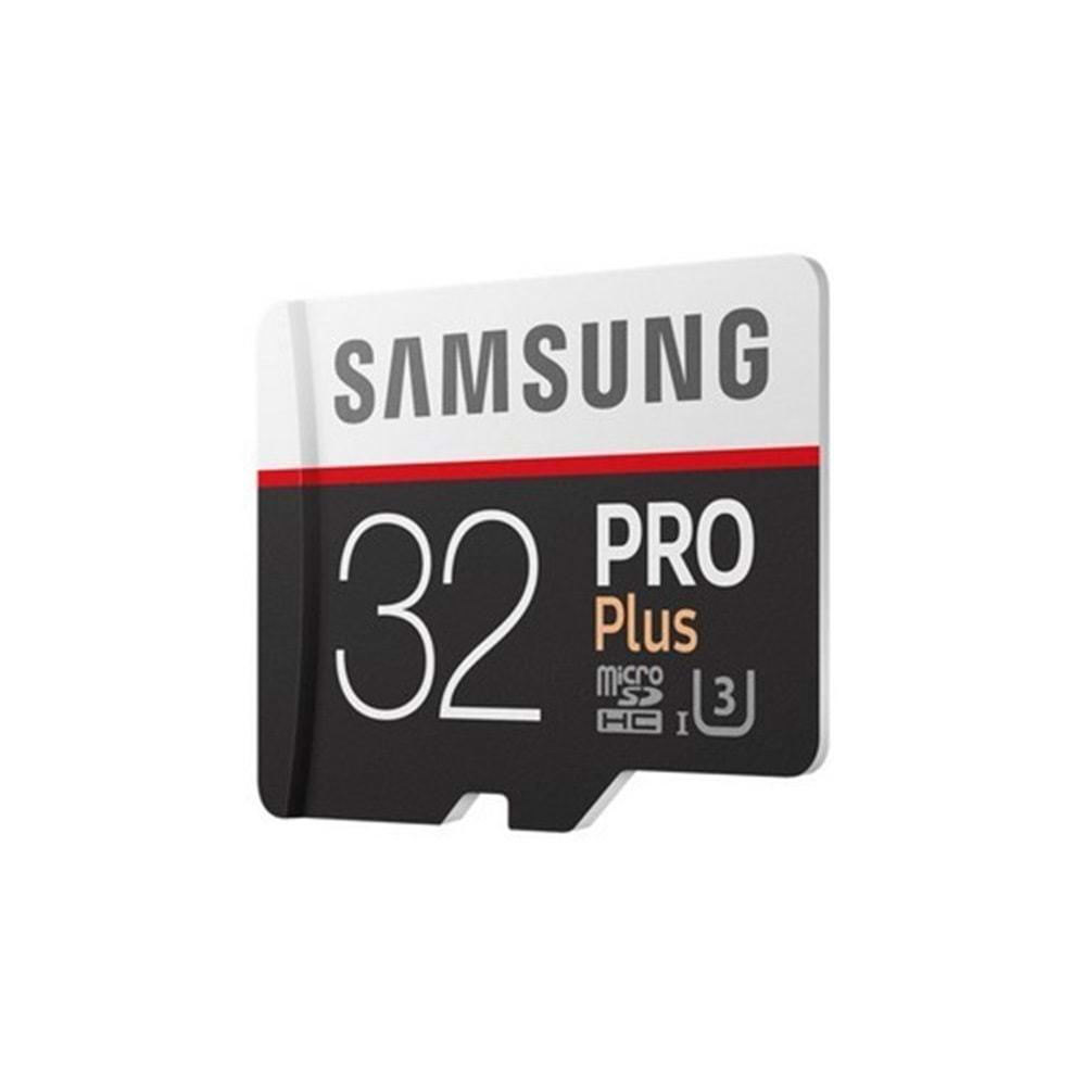 Samsung PRO Plus 32GB Micro SD Class 10 UHS-I 3 100MB/S Kafıza Kartı