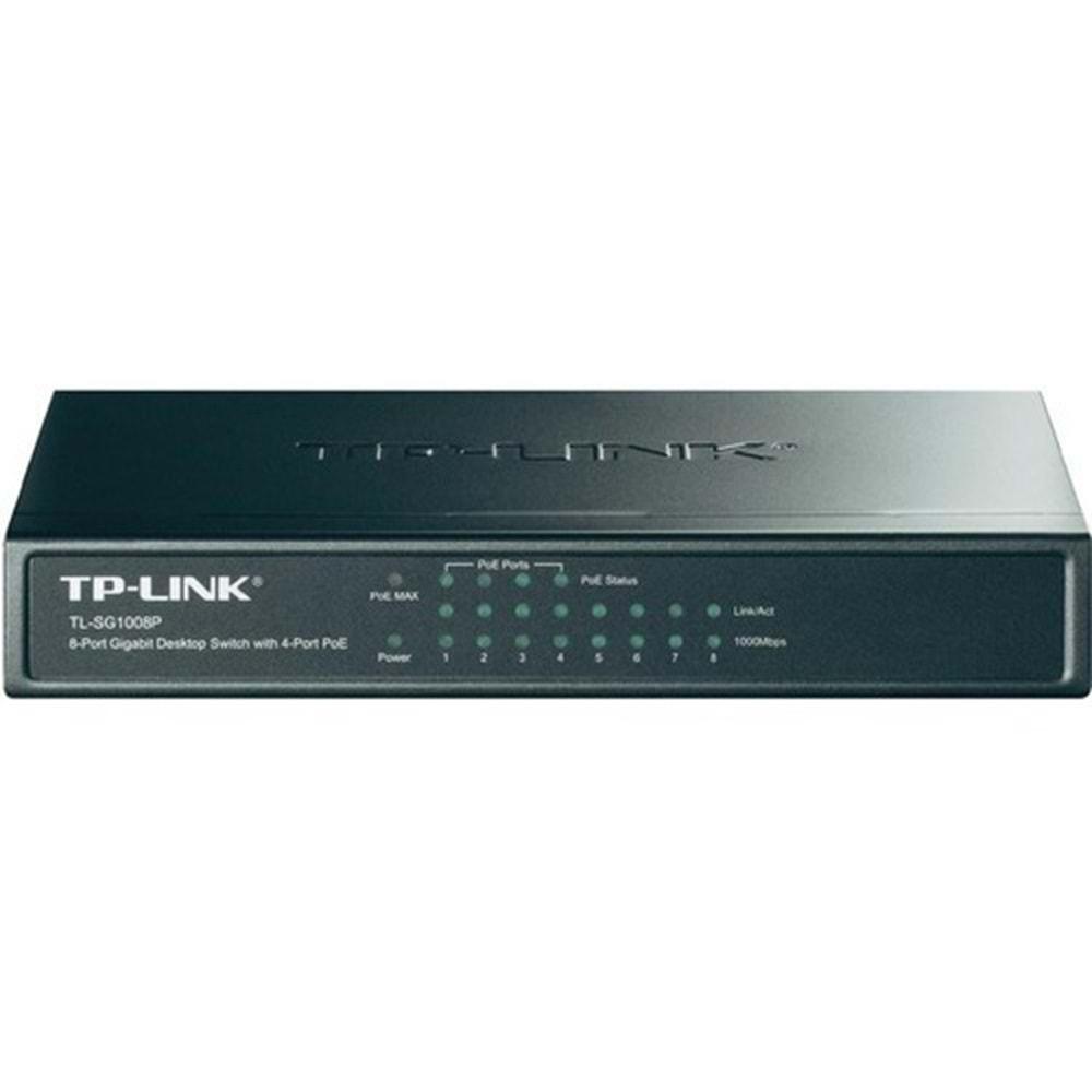 TP-Link TL-SG1008P 8 Port Gigabit 4 Port Poe 53W Switch