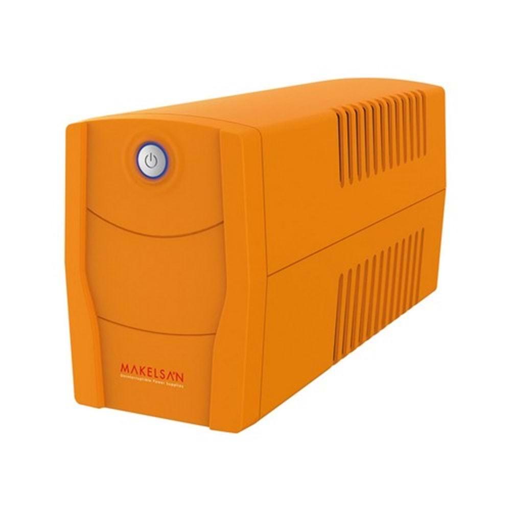 Makelsan Lion+ 650VA USB 1x7AH 5-10Dk Güç Kaynağı MU00650L11PL005
