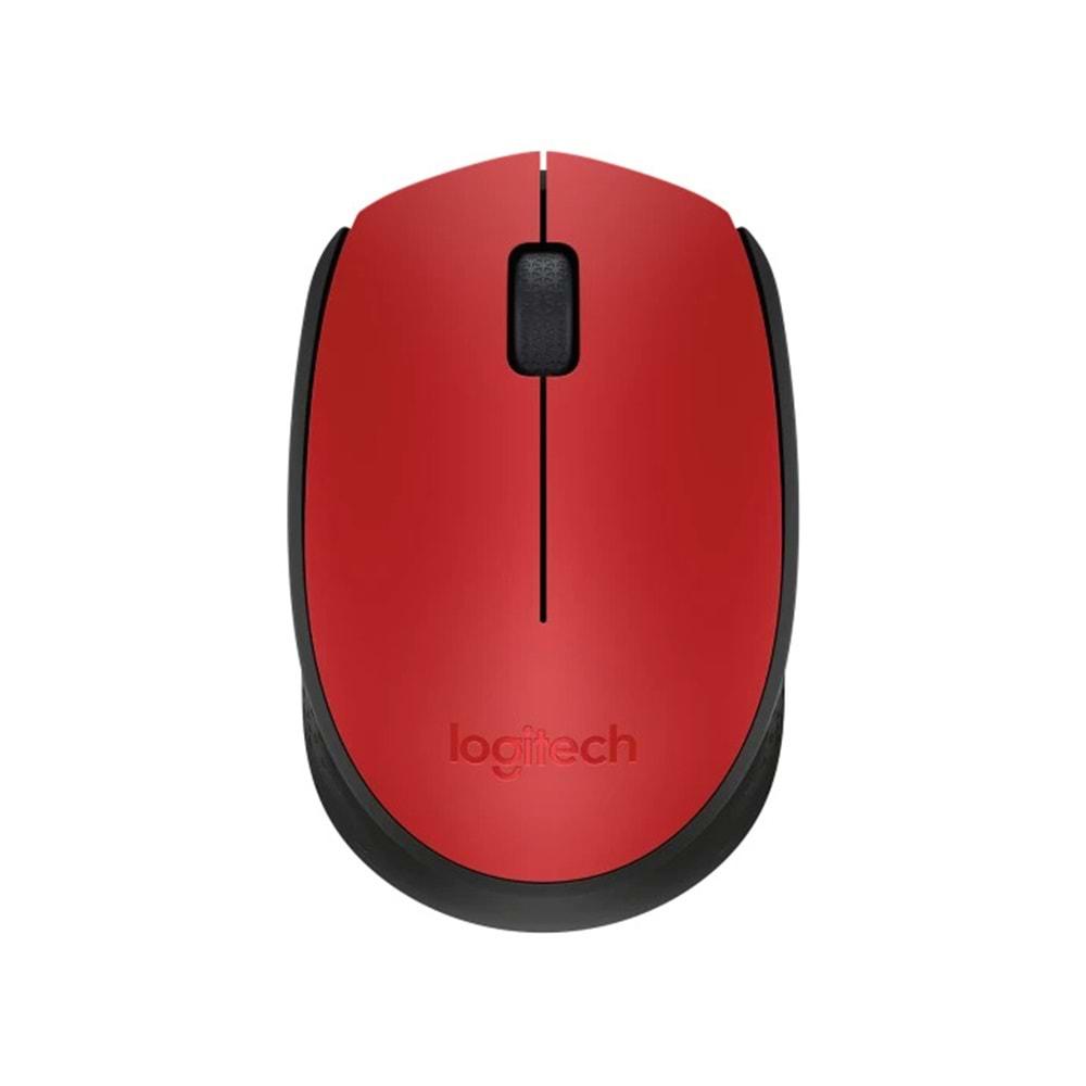 Logitech M171 Kablosuz Mouse USB Kırmızı 910-004641