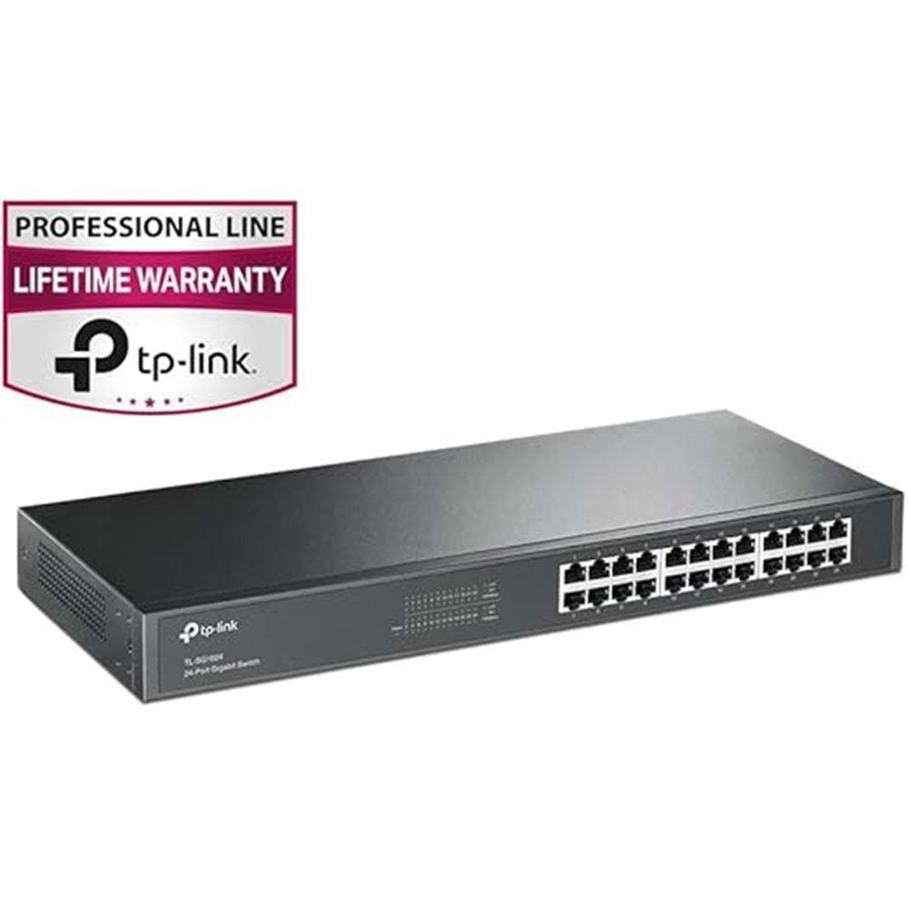 TP-Link TL-SG1024 24-Port Gigabit % 40 Enerji Tasarruflu Switch