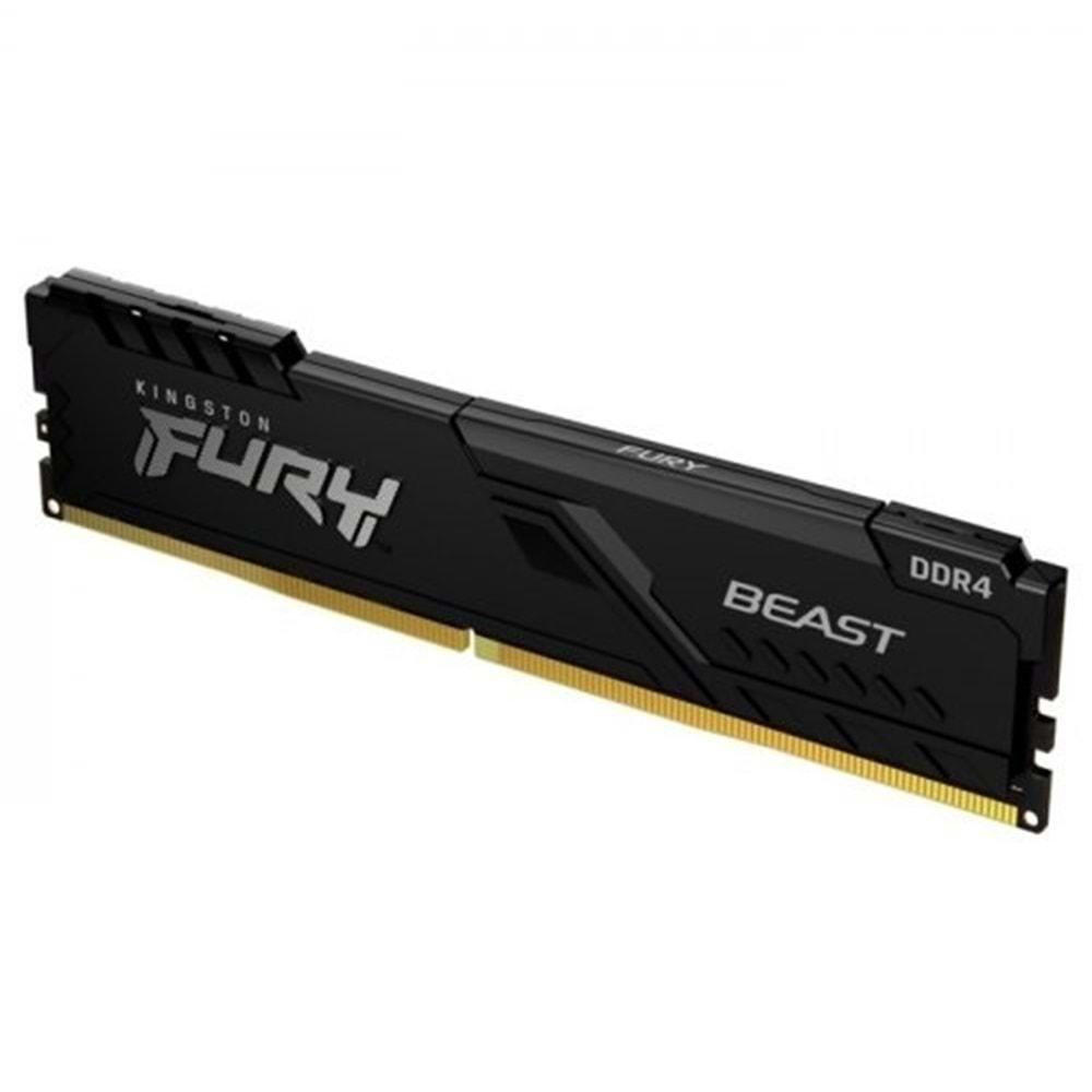 Kingston DIM Fury Beast 16GB DDR4 3200MHz C16 RAM KF432C16BB-16