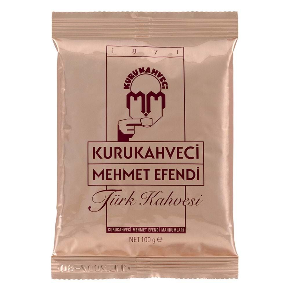 Kurukahveci Mehmet Efendi Türk Kahvesi 100 gr Teneke