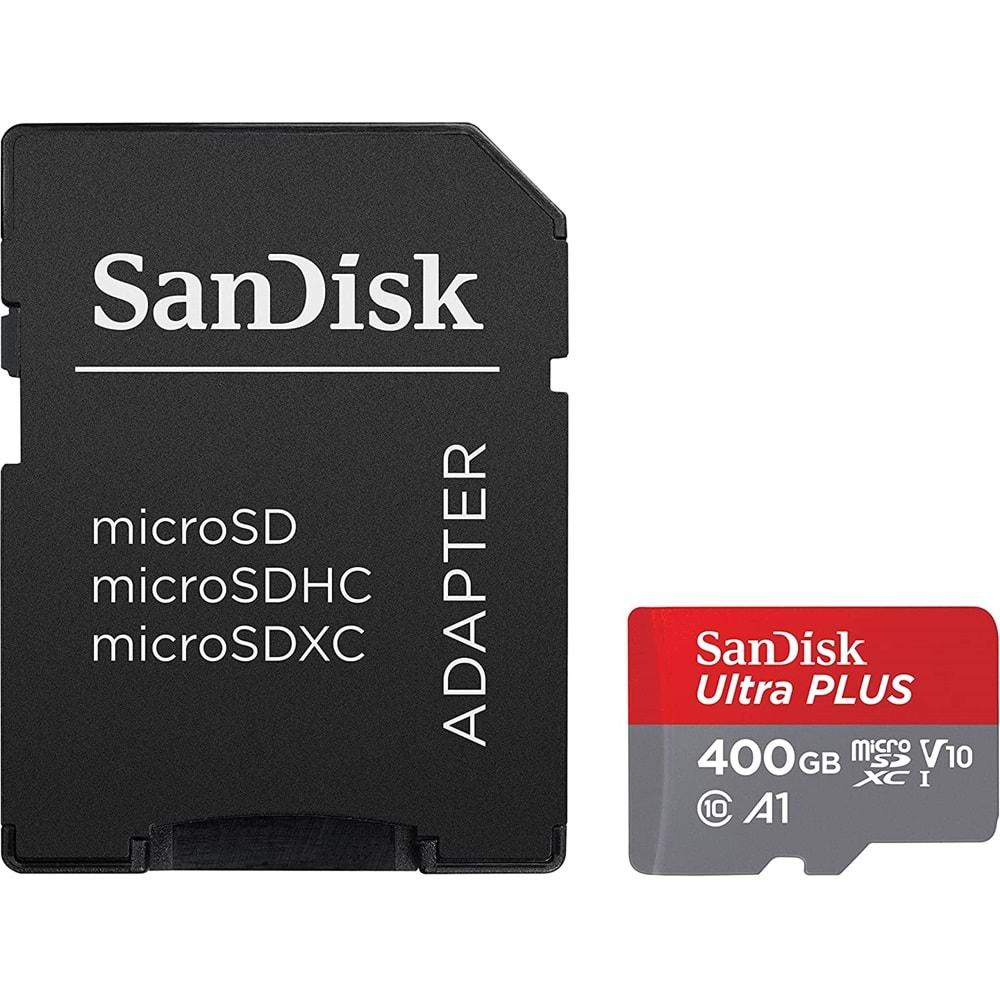Sandisk FLA 400GB Ultra MSD 120MB/S C10 UHS-I Hafıza Kartı SDSQUA4-400G-GN6MN