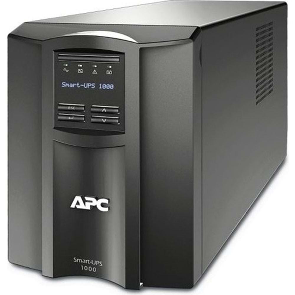 APC Akıllı Güç Kaynağı Smart-UPS 1000VA LCD 230V with SmartConnect SMT1000IC