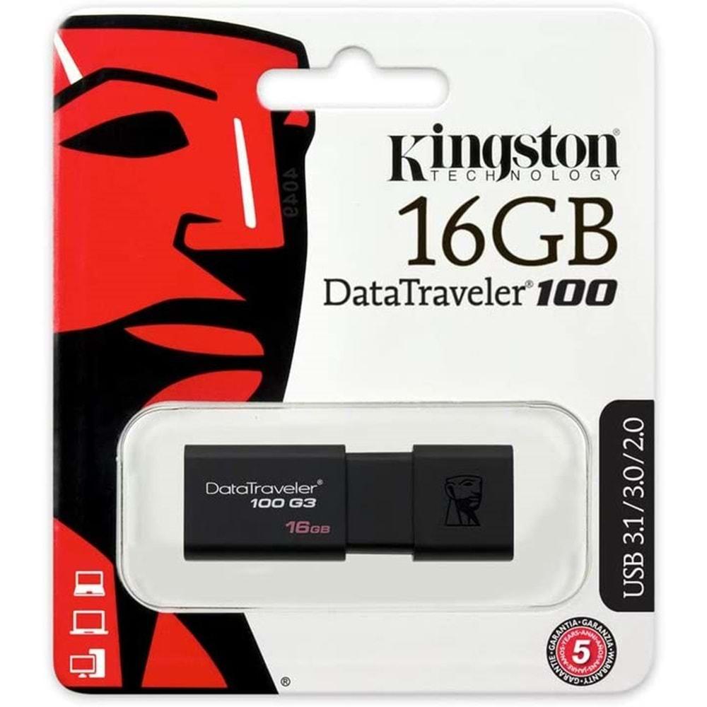 Kingston DT100G3 16GB DataTraveler100 DT100G3/16GB