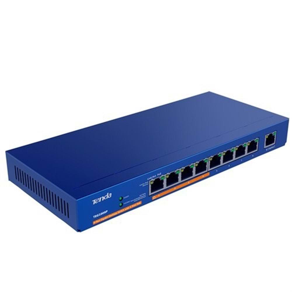Tenda 9Port 10/100/1000 4 Port PoE Switch TEG1009P