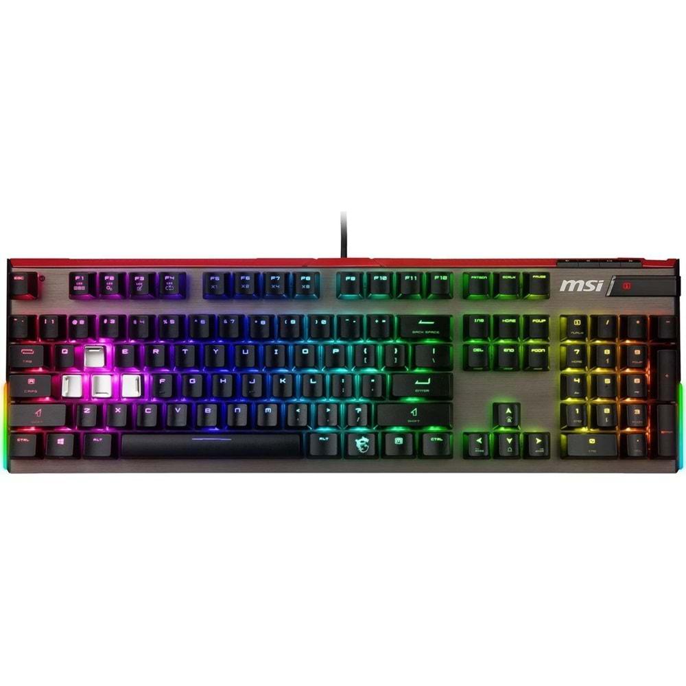 Msi USB Vigor GK80 Q TR Gaming Klavye RGB VIGORGK80TR